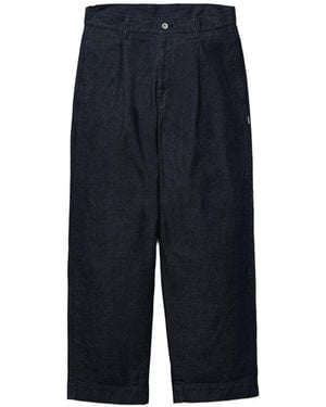 Neighborhood Belt-Loops Cotton Jeans - Blue