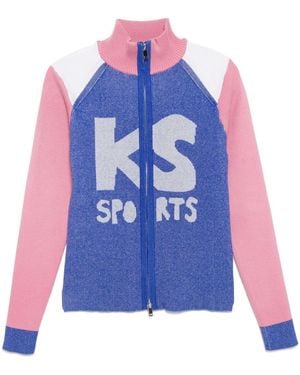Kidsuper Retro Cardigan - Blue