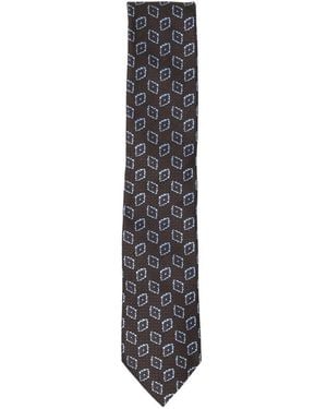 ZEGNA Silk Tie - White