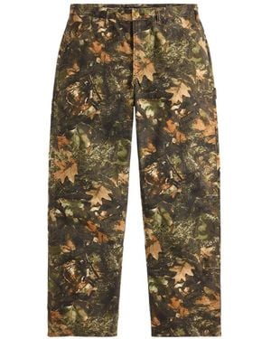 Polo Ralph Lauren Polo Dungaree Fit Forest-Print Trousers - Green