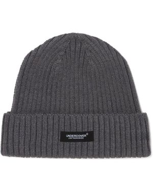 Undercover Ribbed Beanie - Grey