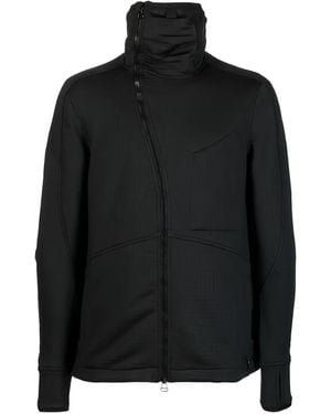 Maharishi Asymmetric Zip-Fastening Jacket - Black