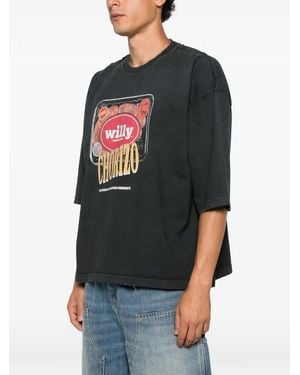 Willy Chavarria Especial Chorizo Buffalo T-Shirt - Multicolour