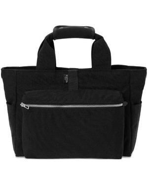 Porter-Yoshida and Co Zip-Fastening Tote Bag - Black