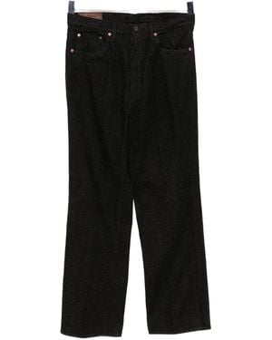 Kaptain Sunshine Skate Shoecut Jeans - Black