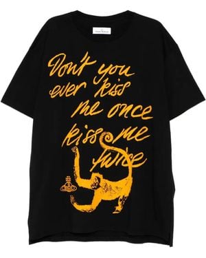 Vivienne Westwood Monkey T-Shirt - Black