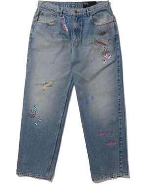 PALY Distressed Pants - Blue