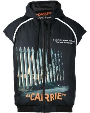JW Anderson Carrie Padded Vest - Black