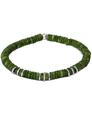 Tateossian Positano Beaded Bracelet - Green