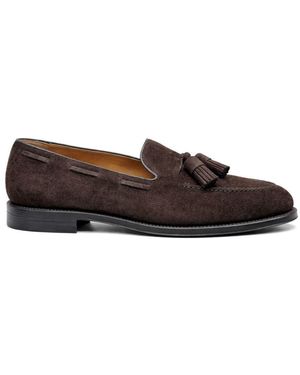 Polo Ralph Lauren Tassel-Detail Suede Loafers - White