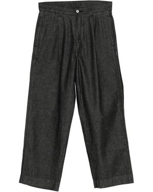 Neighborhood Pleated Denim Jeans - Grey