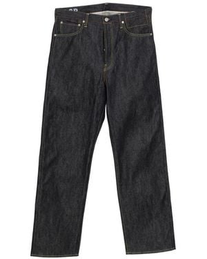 Visvim Wide Unwashed Pants - Black