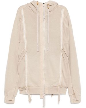 Boris Bidjan Saberi Zipper5 Hoodie - Natural