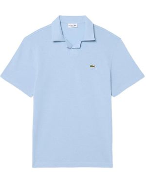 Lacoste Embroidered-Logo T-Shirt - Blue