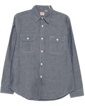 Sugar Cane Jeans Chambray Shirt - Blue