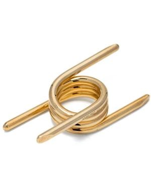 Ambush Plated Wrap-Around Ring - Metallic
