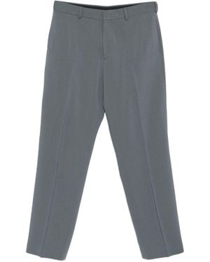 Paul Smith Wool Straight-Leg Pants - Gray