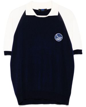Kiton Knt Polo Shirt - Blue