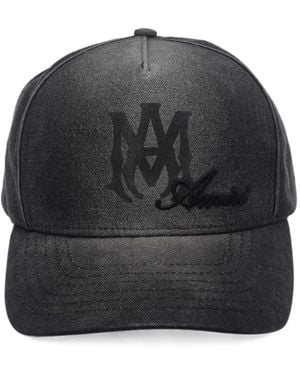 Amiri Logo-Embroidered Baseball Cap - Gray