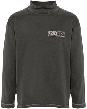 ERL Make Believe Long Sleeve T-Shirt - Grey