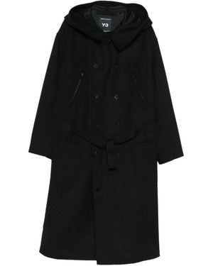 Y-3 Coats And Coats - Black