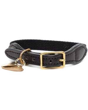 Neighborhood Charm Belted Collar - Black