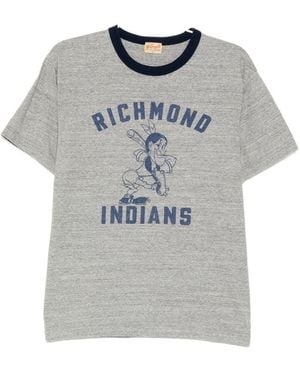 Whitesville Graphic-Print T-Shirt - Grey