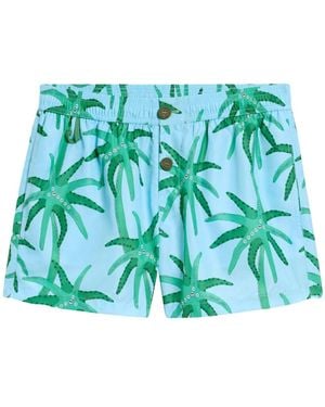 Jacquemus Le Maillot Puntini Swim Shorts - Green