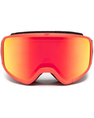 ERL Biker-Style Frame Mirrored Sunglasses - Pink