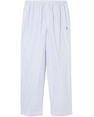 Undercover Striped Elasticated Trousers - White