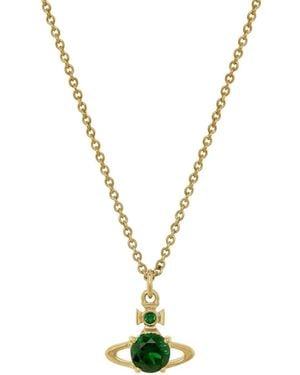 Vivienne Westwood Reina Orb-Pendant Necklace - Metallic