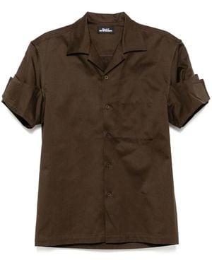 OLLY SHINDER Leader Shirt - Brown