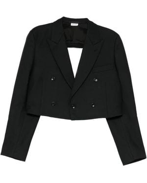 Comme des Garçons Cutout Blazer - Black