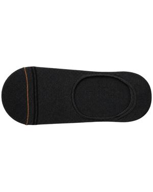 ZEGNA Striped Low-Cut Socks - Black
