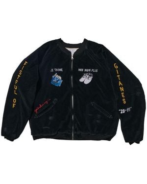 PALY Welt-Pockets Bomber Jacket - Blue