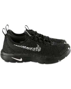 Comme des Garçons X Nike Air Logo-Detail Trainers - Black