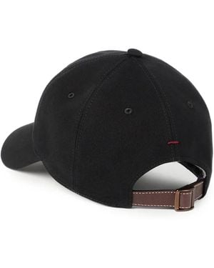 Brunello Cucinelli Logo-Embroidered Baseball Cap - Black