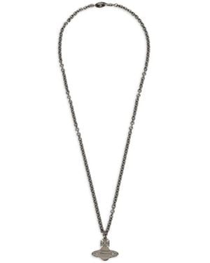 Vivienne Westwood Orb-Pendant Necklace - White