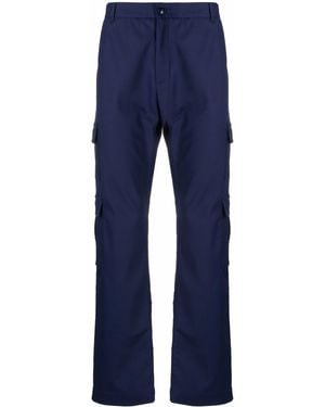 Martine Rose Straight-Leg Cargo Trousers - Blue