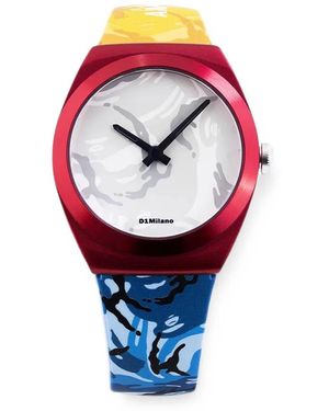 Aape By A Bathing Ape Xd1 Canva 34Mm Watch - White