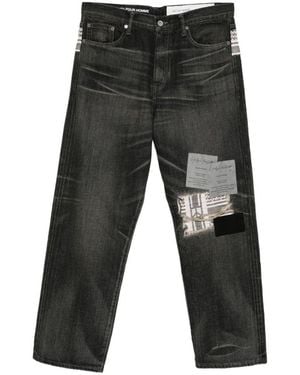 Yohji Yamamoto Nh Savage Five-Pockets Jeans - Grey