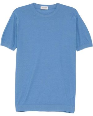 John Smedley Park T-Shirt - Blue
