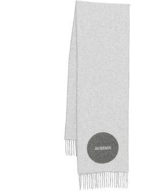 Jacquemus Virgin Wool Scarf - White