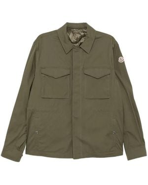 Moncler Roquille -In-1 Reversible Down Shirt Jacket - Green