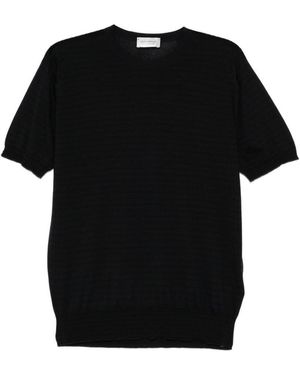 John Smedley Howick T-Shirt - Black