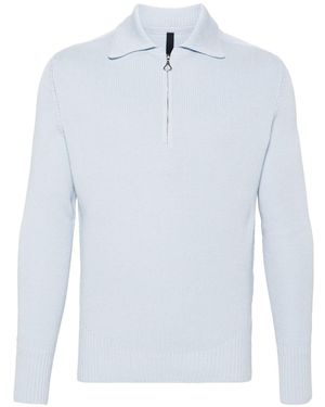 J.L-A.L Lancet Half-Zip Jumper - White