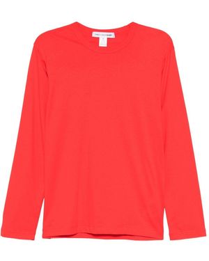Comme des Garçons Cotton T-Shirt - Red