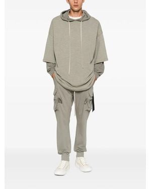 Rick Owens Drawstring Cargo Pants - Natural