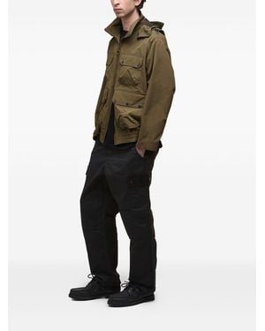 Barbour Flight Bedale Hooded Jacket - Green