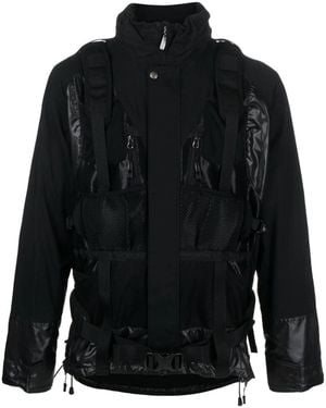 Junya Watanabe Back-pack Integrated Jacket - Black